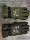 Wholesale factory direct sales of winter thickened gloves. Men's cotton gloves are warm, fleece, rainproof and anti-slip for cycling details Picture